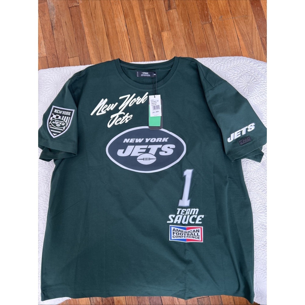 Pro Standard  Sauce Gardner New York Jets Fast Lane Name & Number T-Shirt 3XL